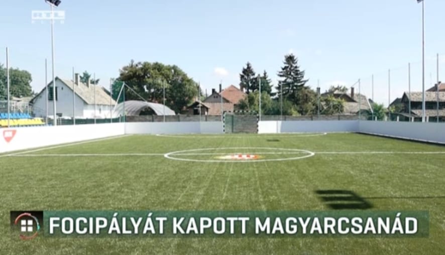 Focicsapat még nincs, de műfüves focipálya már van Magyarcsanádon