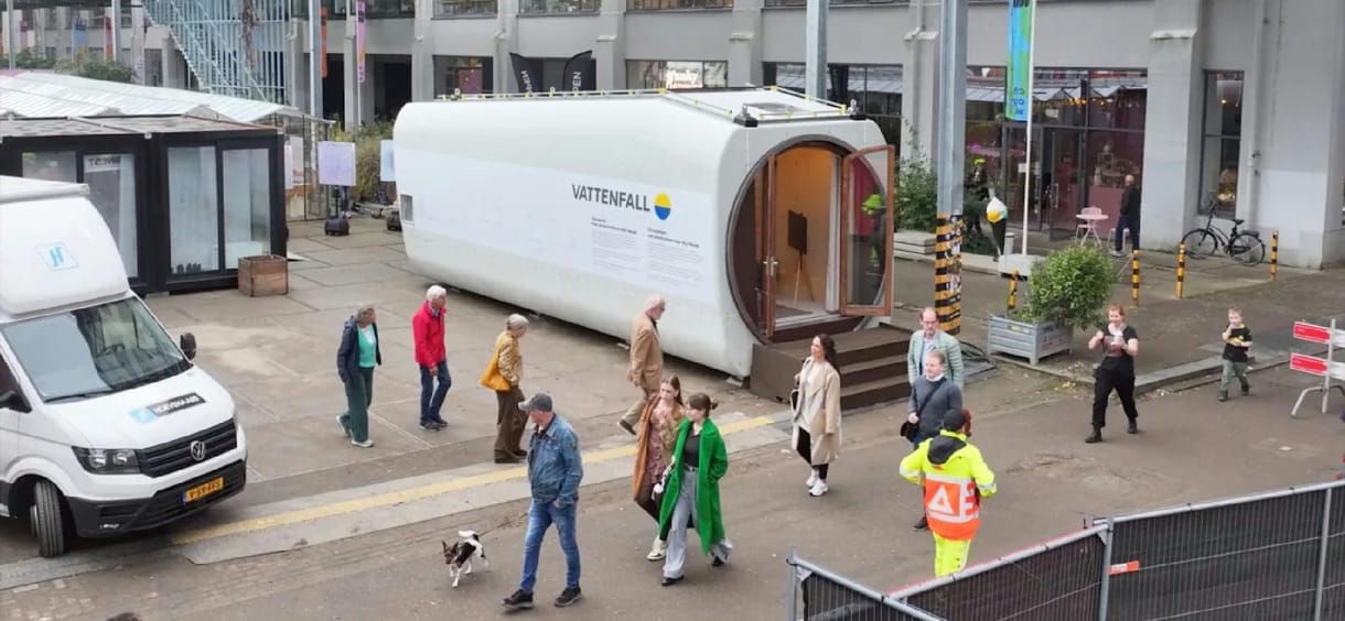 A szemétdombra dobás helyett 35 nm-es lakássá alakíthatók át a kiszuperált szélturbinák