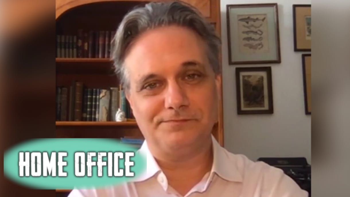 Nyáry Krisztián a Home office-ban: 
