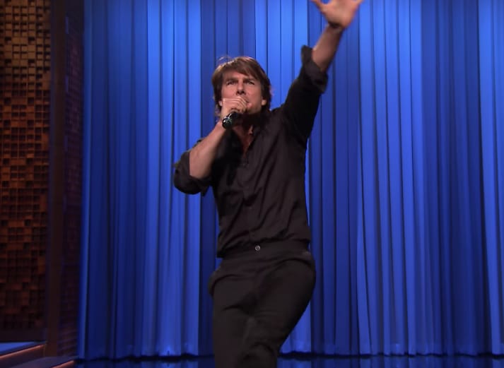 Videó: Tom Cruise ezúttal tátogásban alakított nagyot