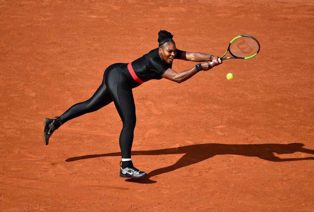 Jövőre már nem játszhat fekete testre feszülős ruhájában Serena Williams
