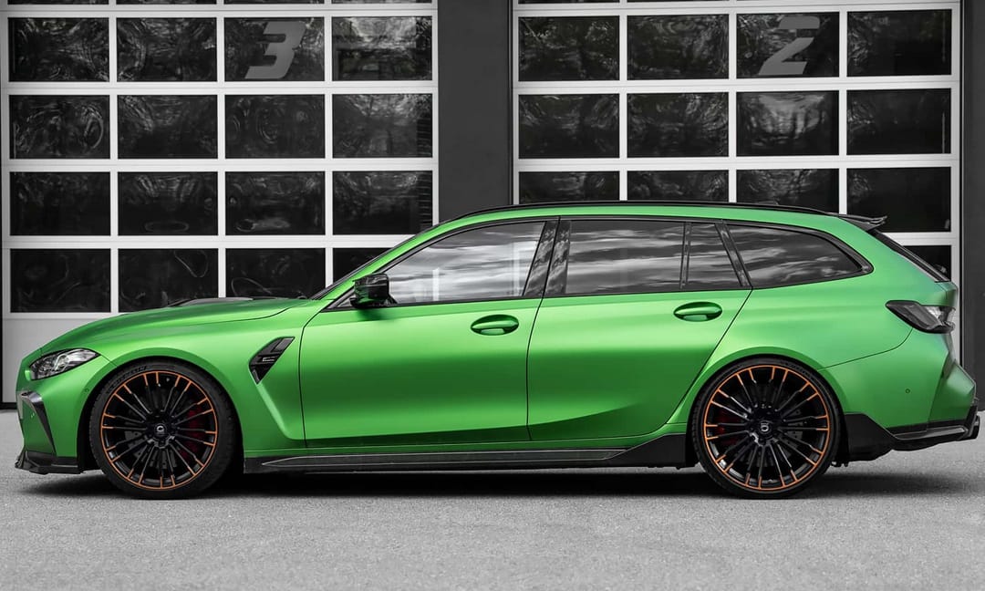 720 lóerős lett az új kombi BMW M3