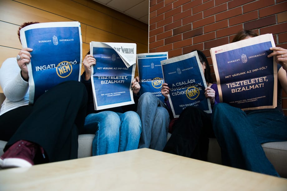 Csak a Népszavában nem jelenik meg Orbánék második hirdetése?