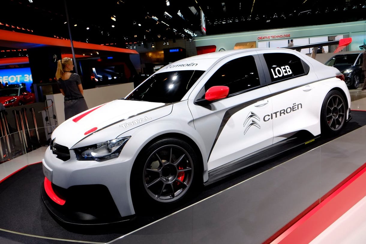 Frankfurtban is bemutatták Loeb WTCC-s Citroenjét - fotók