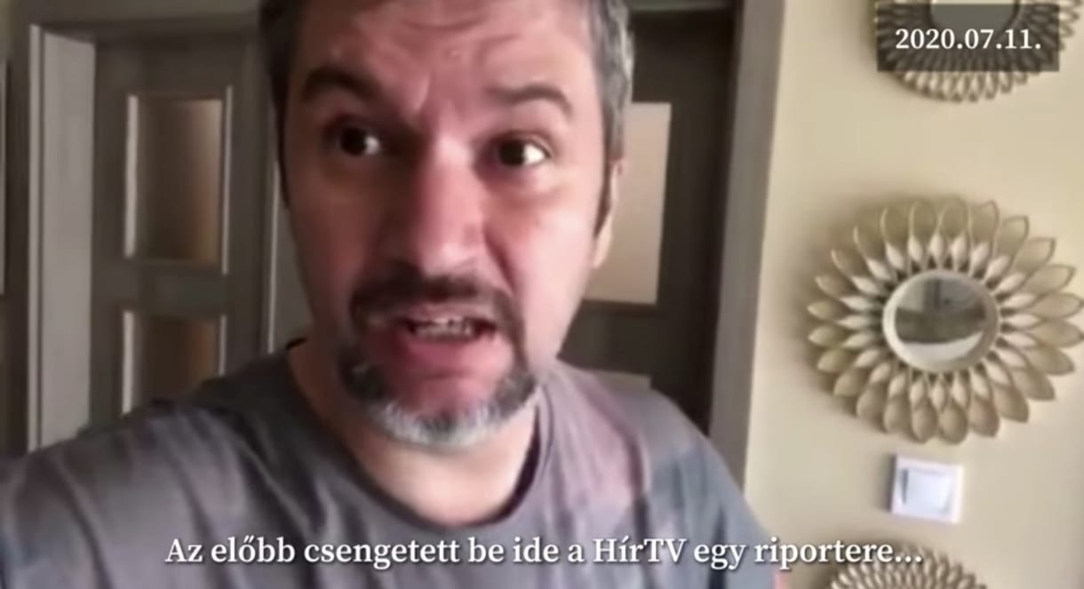 Hadházy Ákosnál csöngetett a HírTv