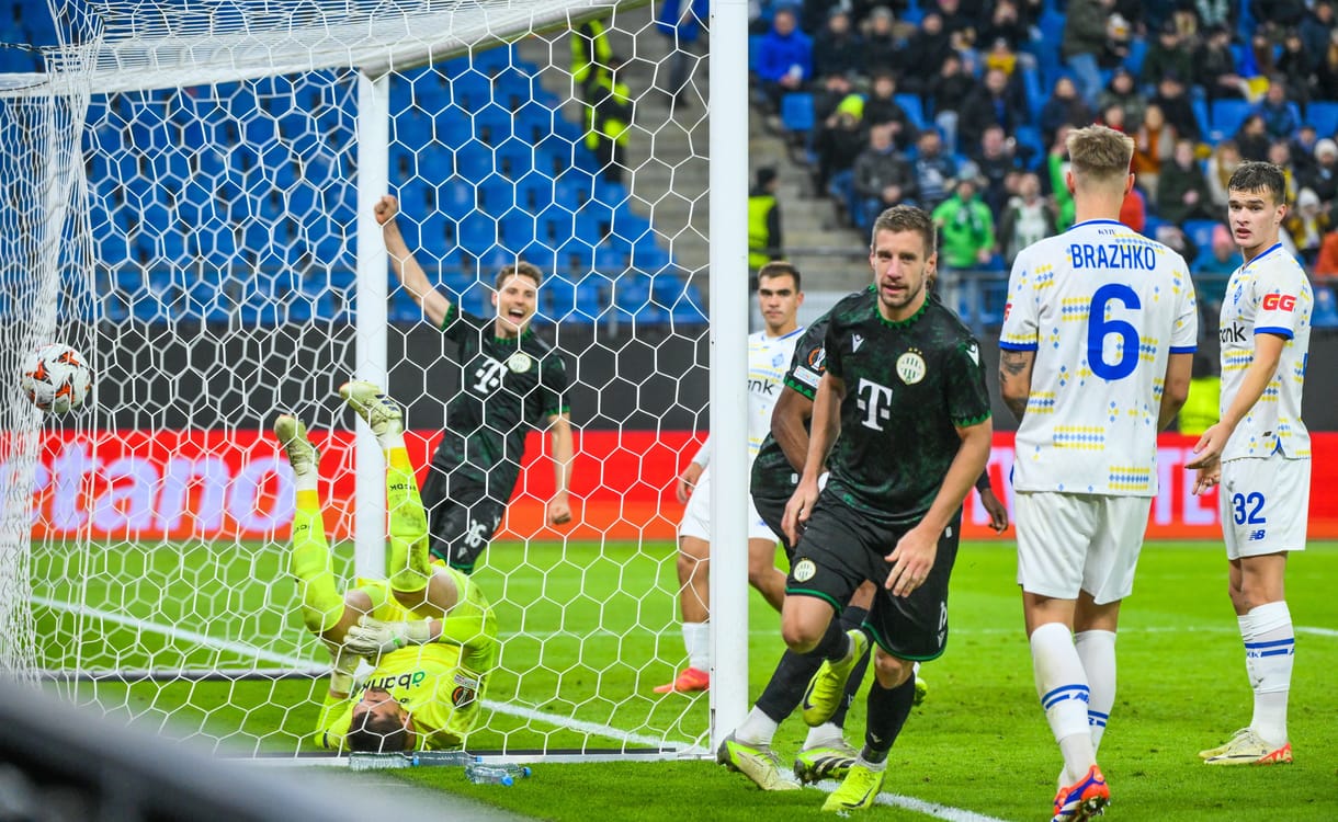 Dibusz a Fradi 4-0-s sikere után: Ez minden várakozást felülmúl