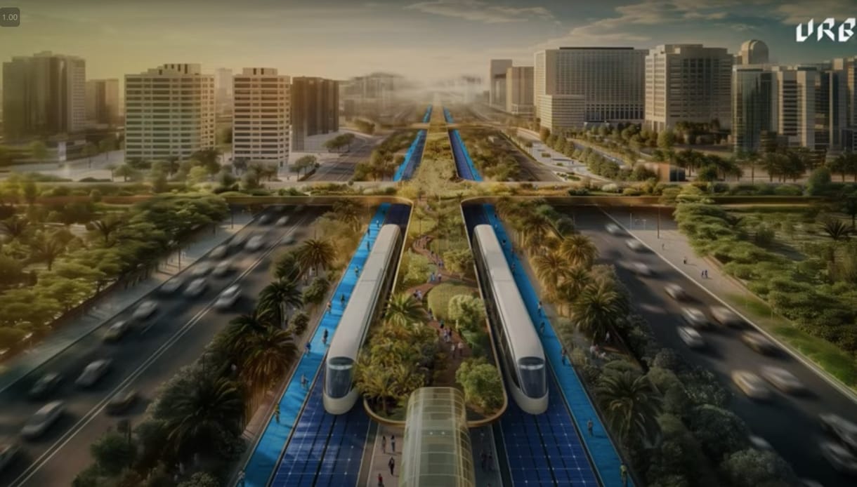 Olyan autópálya épül Dubajban, amilyen sehol máshol nincs a világon