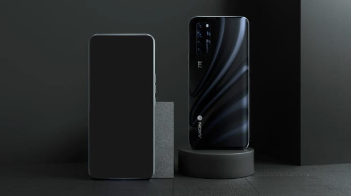 A ZTE új telefonjának előlapján nem látszik a kamera, pedig van benne