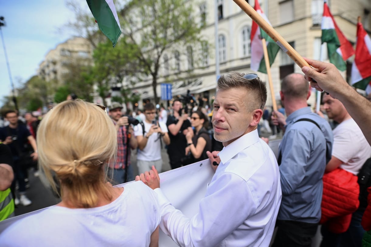 Magyar Péter legerősebb mondatai a Kossuth térről: Az atombomba mi vagyunk
