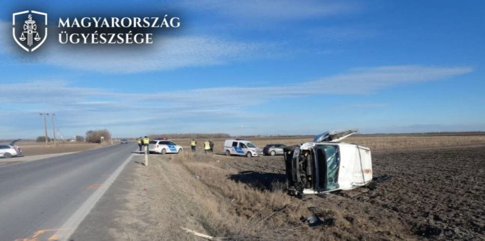 Tömegszerencsétlenséget okozott a szerb embercsempész Kiskunlacházánál
