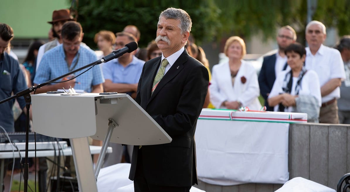 Diplomáciai jegyzéket ért Kövér László somorjai beszéde a szlovák külügynél