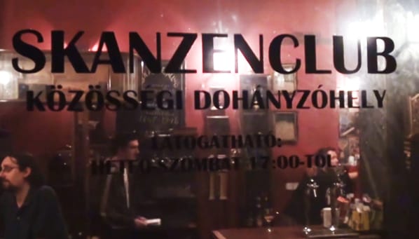 Dohányzás 2012: a lakáskocsma, ami megkerüli a törvényt