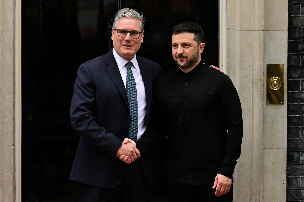 Zelenszkijt Londonban fogadta a brit miniszterelnök