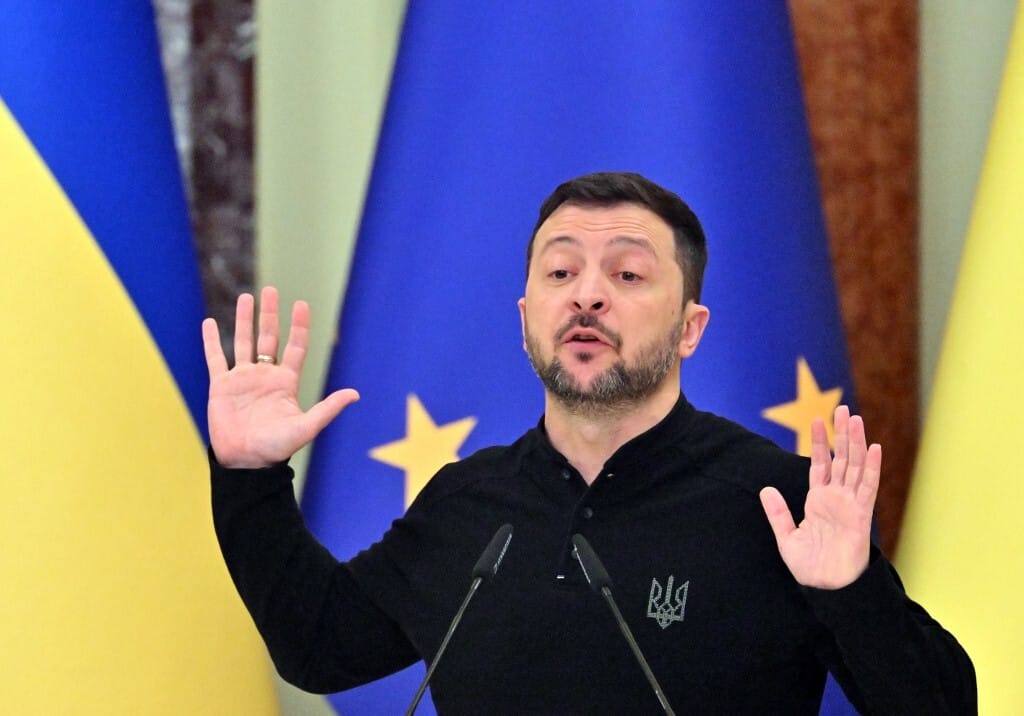 Zelenszkij: Csak az USA adhat garanciát a békére