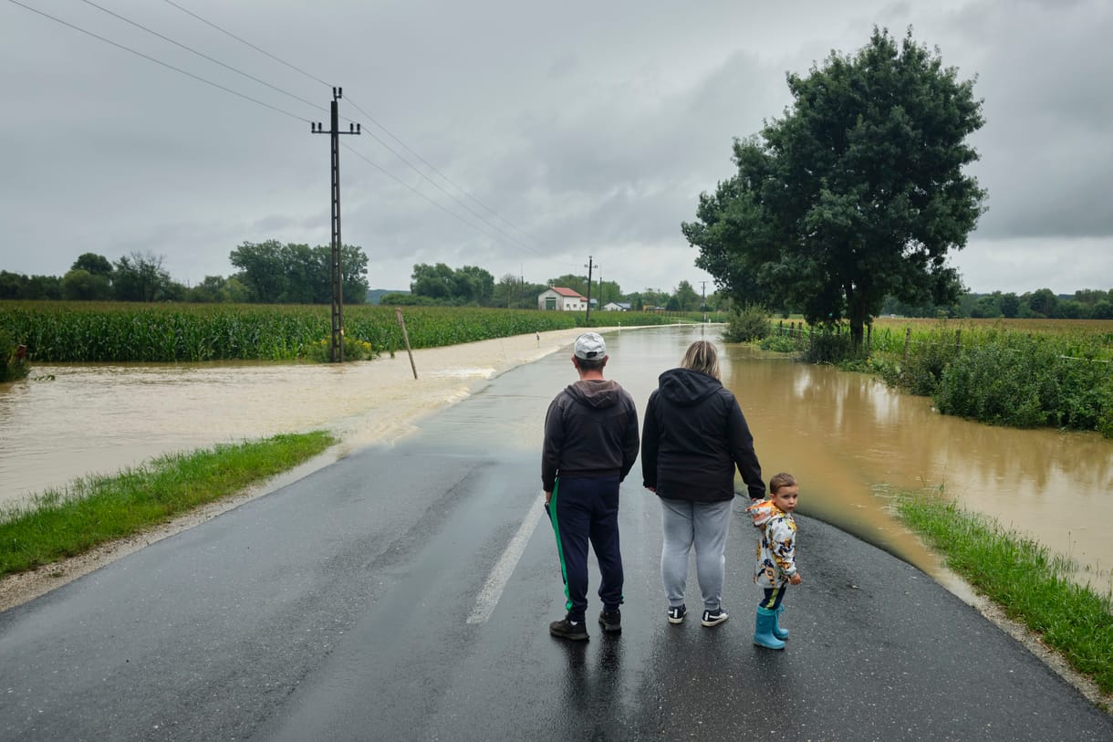 Tizenöt centivel az eddigi rekord felett van a Dráva vízállása