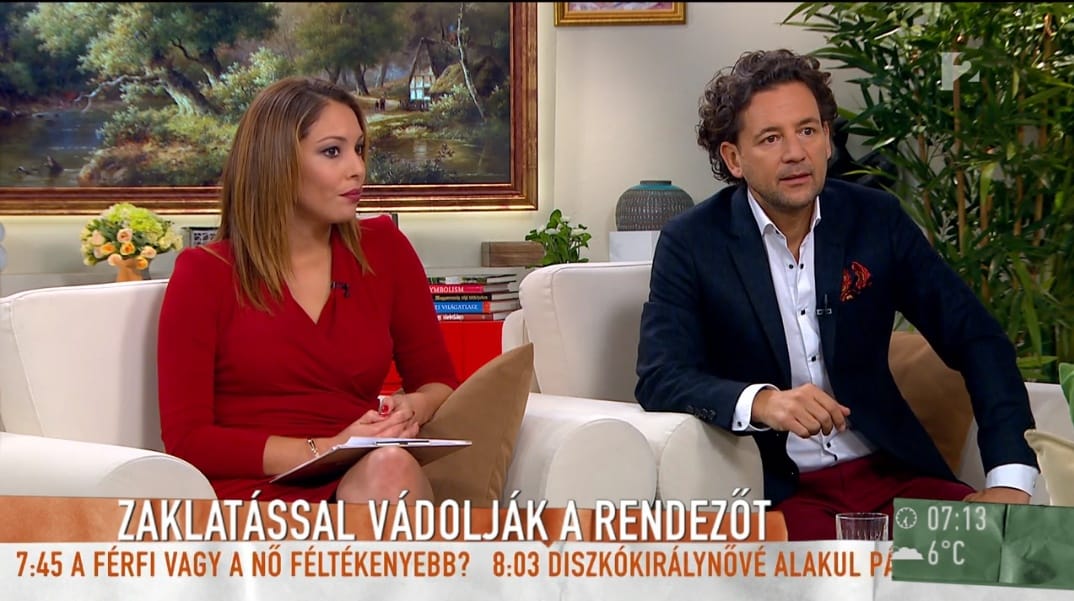 A Tv2 műsorvezetője szerint „kis légyott” a lehúzott slicces zaklatás
