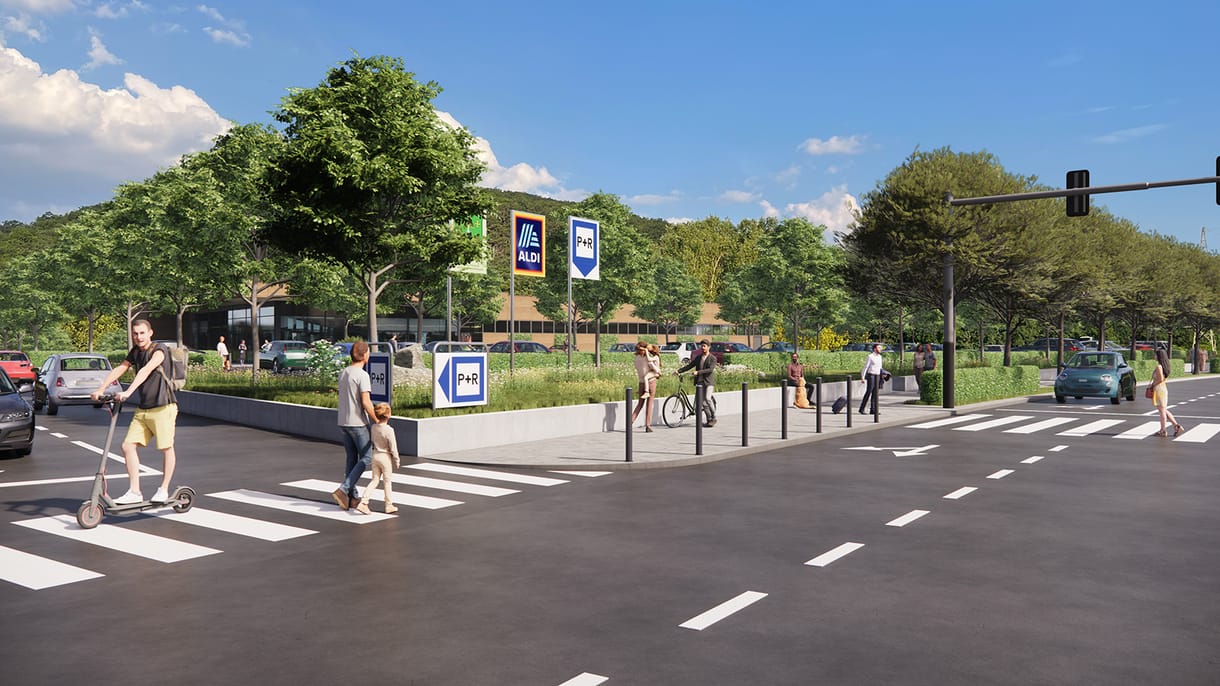 A kormány nem épít P+R parkolókat, ezért a II. kerület az Aldival közösen létesítene egyet