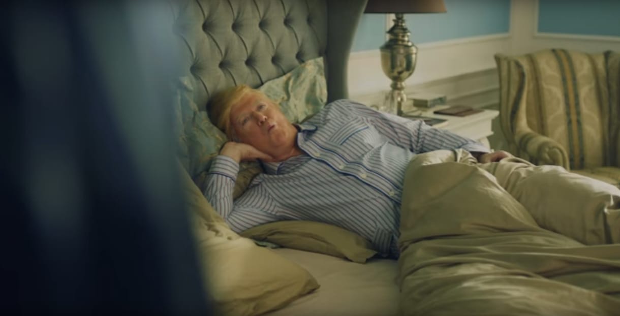 Trump Obama ágyában ébredt