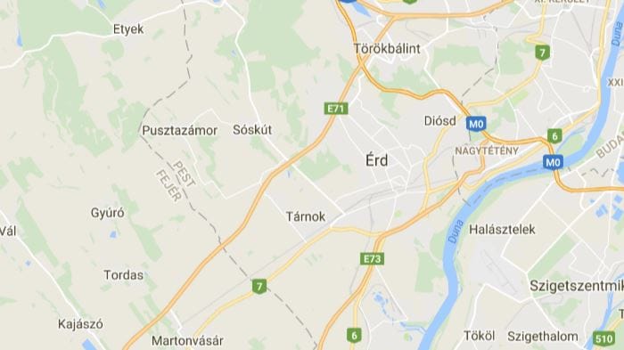 8 kilométeres, nagy dugó van az M7-esen Érdnél