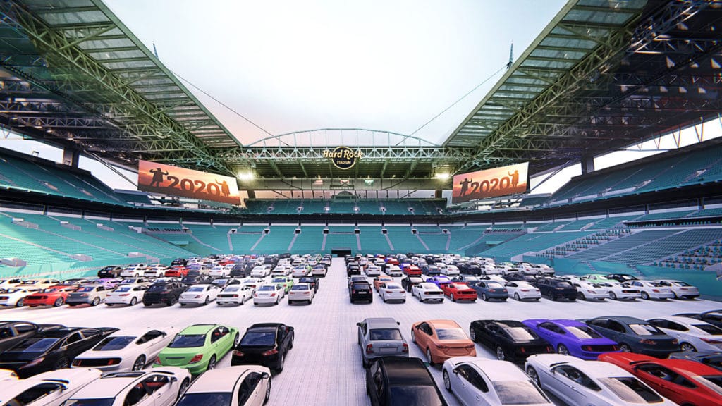 Autósmozivá alakítja stadionját a Miami Dolphins