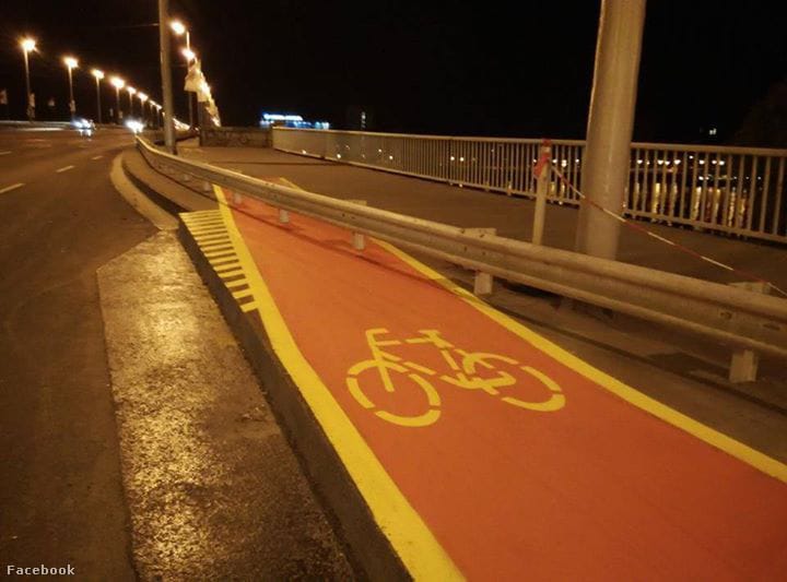 Kijavíthatják Budapest legbizarrabb kerékpárútját – fotók