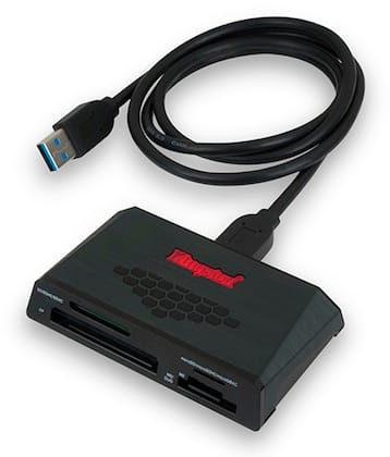 Kicsi, de gyors: USB 3.0-ás kártyaolvasó a Kingstontól