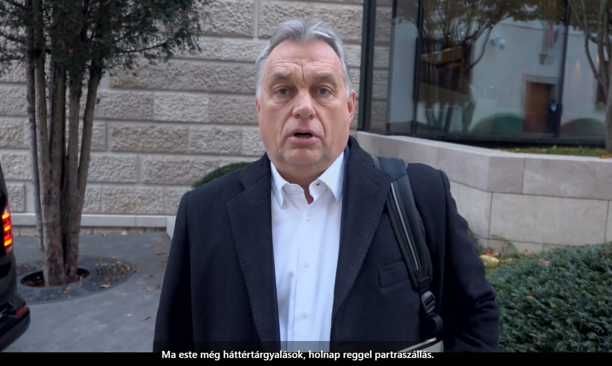 Orbán: Este tárgyalások, reggel partraszállás