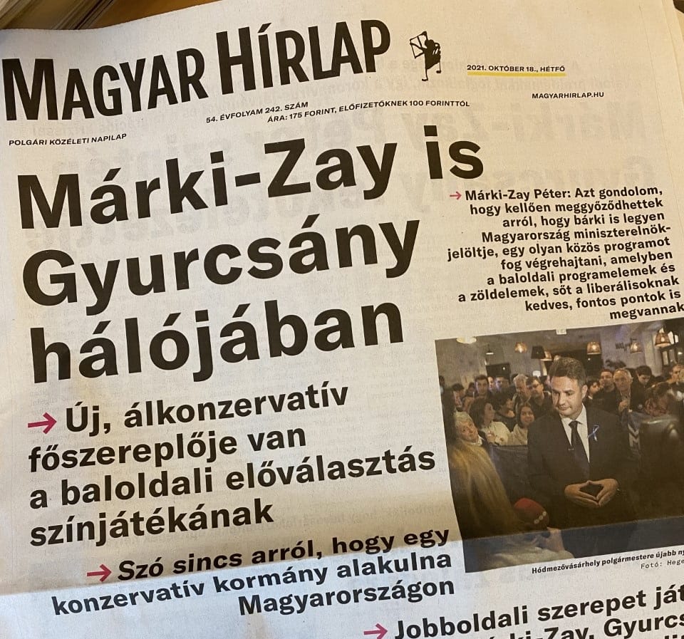 Leállítják a nyomtatott Magyar Hírlap megjelenését