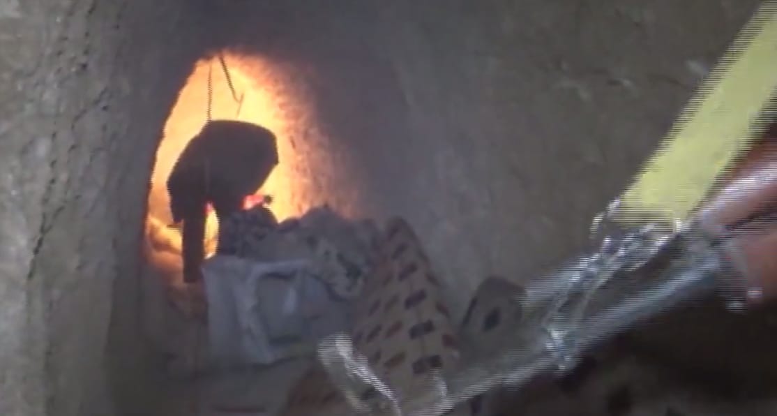 Videó: Alagútrendszert találtak az ISIS-től visszafoglalt város alatt
