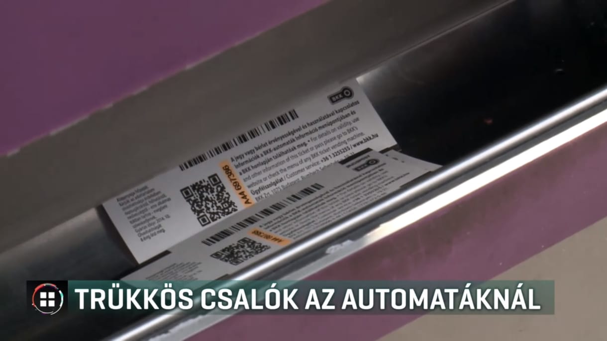 Még mindig könnyű préda a BKK jegyautomatája a csalóknak