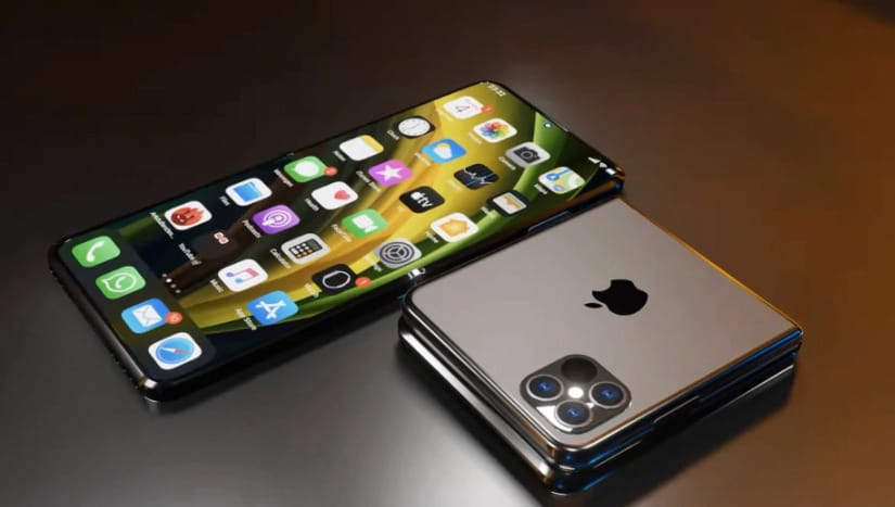 Ilyen kagylómobil lehet az Apple első összehajtható iPhone-ja – videó