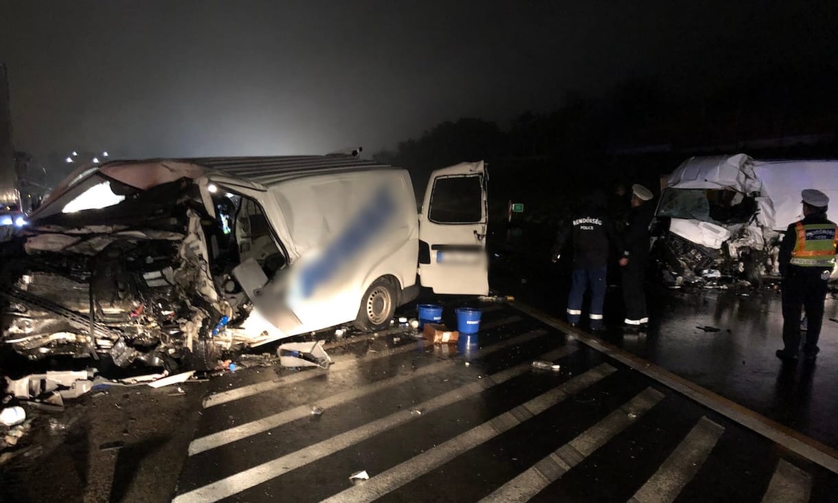 Halálos baleset történt az M1-es autópályán