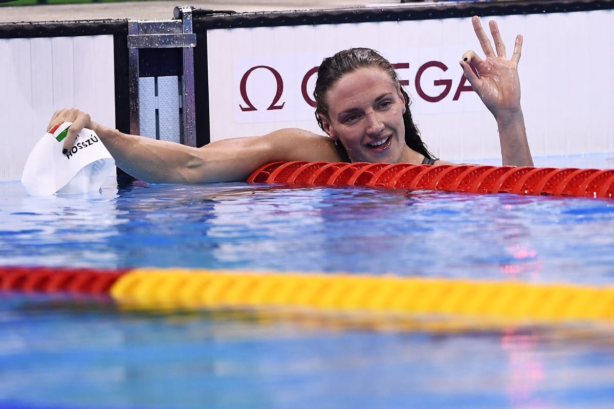 200 vegyes kipipálva: háromszoros olimpiai bajnok Hosszú Katinka