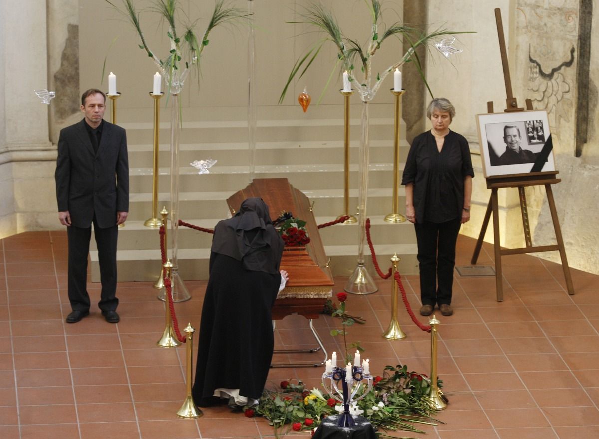 Így temetik Václav Havelt