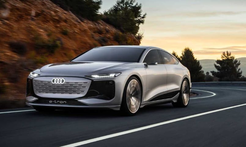 700 kilométeres hatótávval támad az új Audi A6 E-Tron villanyautó