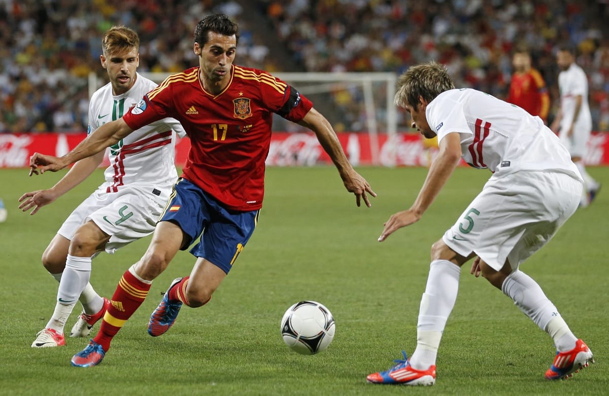 A spanyol-portugál elődöntő helyzetei - videó