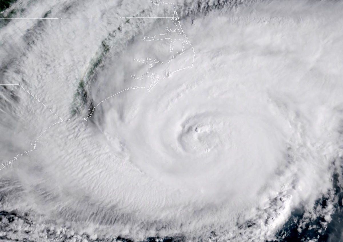 Sokkolta az űrhajósokat a Florence hurrikán látványa az űrből