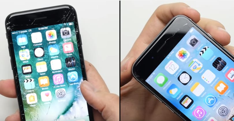 Ejtésteszt, vajon melyik az ellenállóbb? iPhone 7 vs. iPhone 6s – videó
