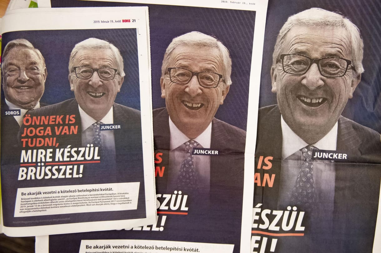 Juncker a barátjának nevezte Orbánt, de szerinte nincs helye a Néppártban