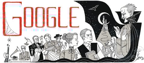 A Drakula íróját ünnepli a Google