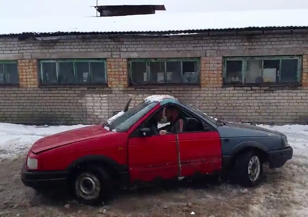 Két motorral és összkerékhajtással hasít a legőrültebb VW Passat – videó