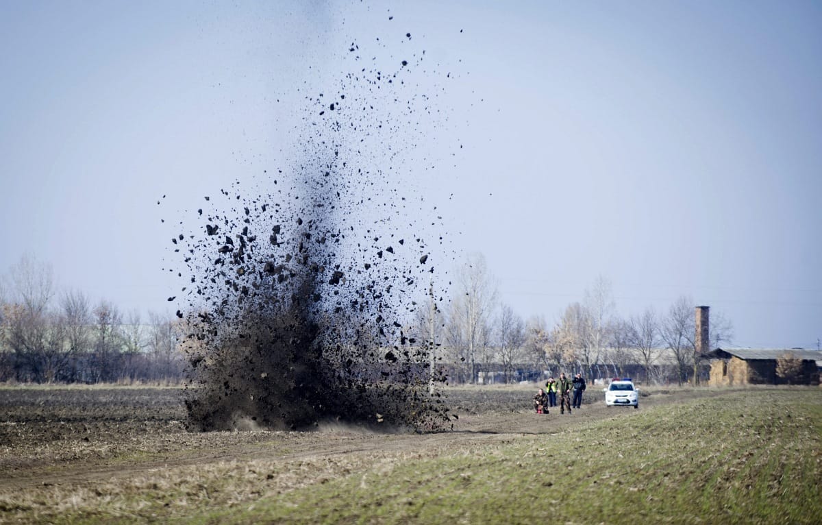 Nyolc kilós bombát semmisítettek meg Tótkomlóson