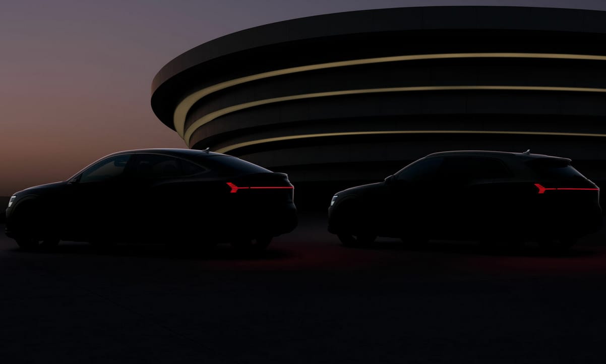 Két új Audi: íme az elektromos Q8 e-tron és kupés testvérmodellje