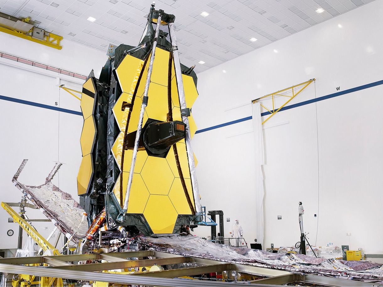 20 évnyi szerelgetés után a NASA összerakta a Hubble utódját