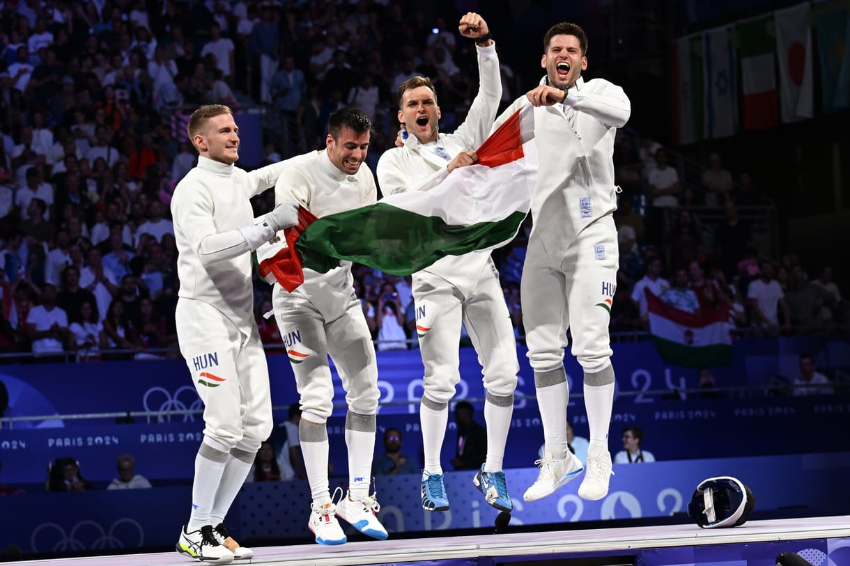 Egész nap érezték, hogy győzni fognak - nyilatkozták az olimpiai bajnok párbajtőrcsapat tagjai