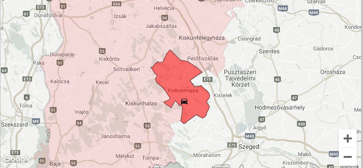 Rendőrök üldözték a migránsokat szállító autót, baleset lett a vége