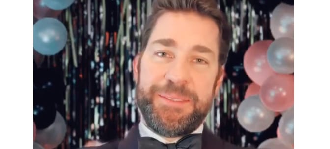 John Krasinski online szalagavatót tartott a buli nélkül maradt diákoknak