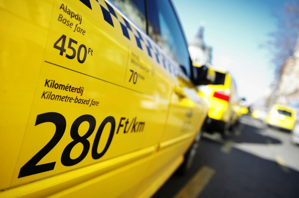 Mától drágább a budapesti taxizás