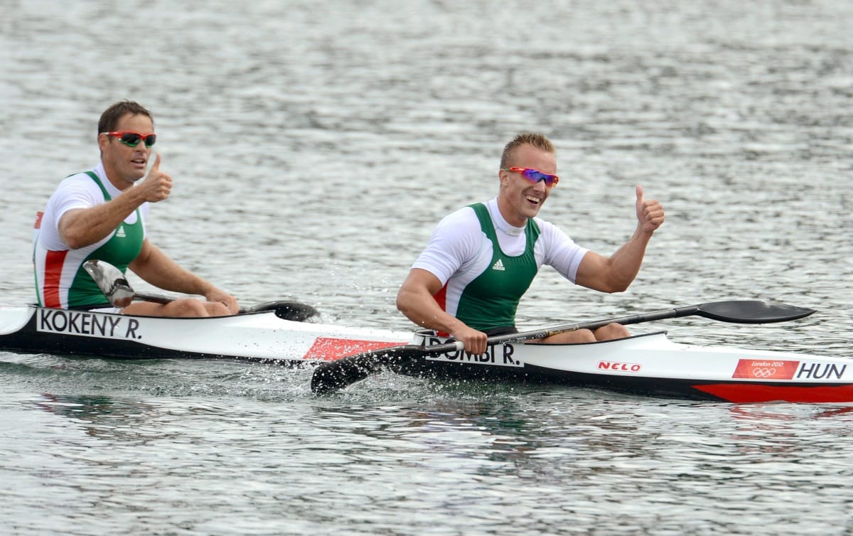 Dombi Rudolf és Kökény Roland olimpiai bajnokok