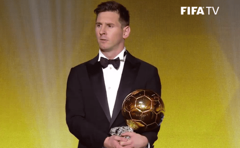 Semmi rendkívüli: Lionel Messi kapta az Aranylabdát
